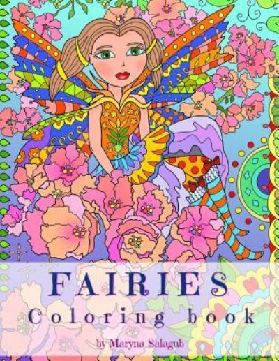 Cover for Maryna Salagub · Fairies Coloring Book (Paperback Book) (2019)