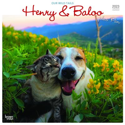 Cover for Browntrout · Henry &amp; Baloo Our Wild Tails 2023 Square (Calendar) (2022)