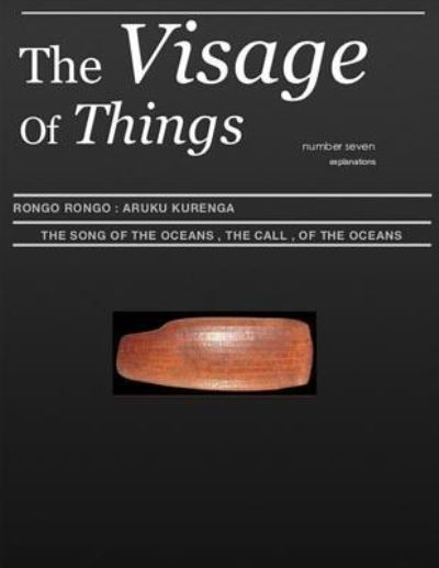 Cover for Roche Maxime · The Visage of Things (Paperback Book) (2018)