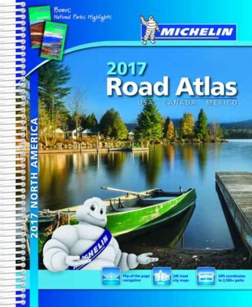 Michelin Tourist & Motoring Atlas: Michelin Road Atlas 2017 USA, Canada & Mexico - Michelin - Bøger - Michelin - 9782067208872 - 1. juli 2016