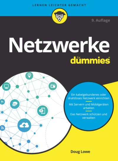 Cover for Doug Lowe · Netzwerke f&amp;uuml; r Dummies (Paperback Book) [9. Auflage edition] (2018)