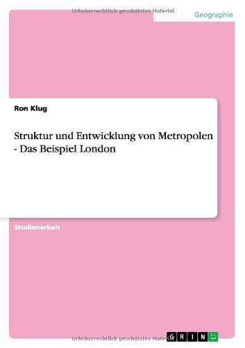 Cover for Klug · Struktur und Entwicklung von Metro (Book) [German edition] (2010)