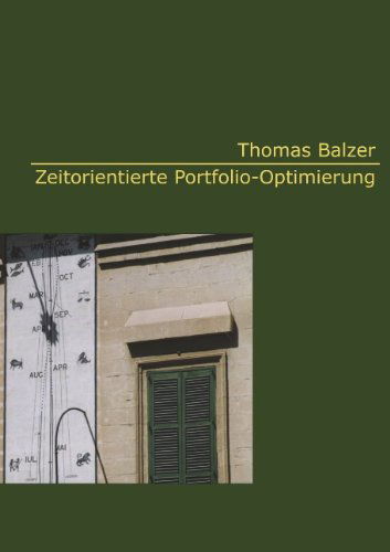 Cover for Thomas Balzer · Zeitorientierte Portfolio-Optimierung (Paperback Book) [German edition] (2001)