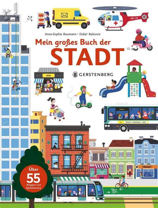 Cover for Baumann · Mein großes Buch der Stadt (Bog)