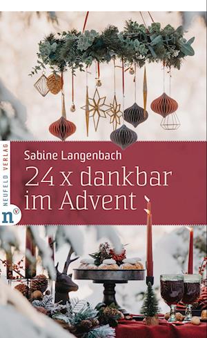 Cover for Sabine Langenbach · 24 x dankbar im Advent (Buch) (2023)