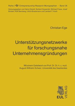 Cover for Christian Ege · Unterstützungsnetzwerke für forschungsnahe Unternehmensgründungen (Paperback Book) (2011)
