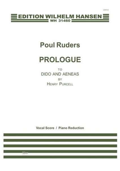 Cover for Poul Ruders · Poul Ruders: Prologue (Vocal Score) (Partituren) (2015)