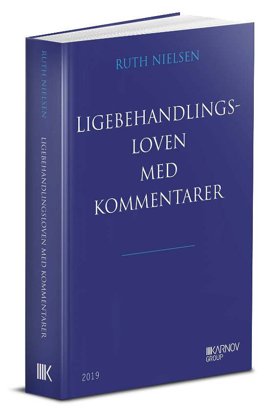 Cover for Ruth Nielsen · Ligebehandlingsloven med kommentarer (Hardcover Book) [1. Painos] (2019)