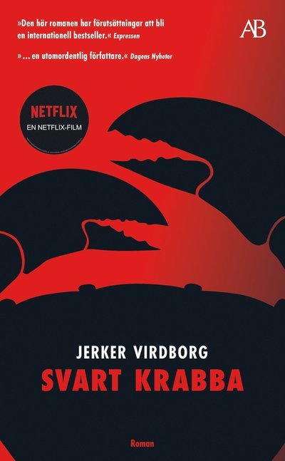 Cover for Jerker Virdborg · Svart krabba (Pocketbok) (2022)