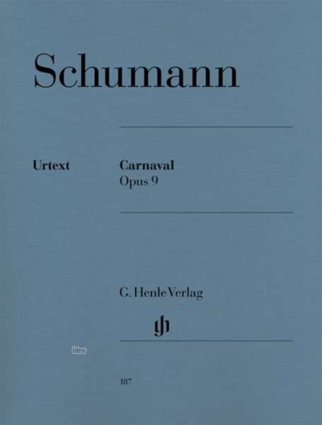 Carnaval op.9,Kl.HN187 - R. Schumann - Böcker - SCHOTT & CO - 9790201801872 - 6 april 2018