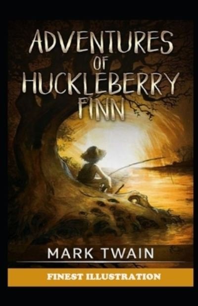 Cover for Mark Twain · Adventures of Huckleberry Finn: (Finest Illustration) (Paperback Book) (2022)