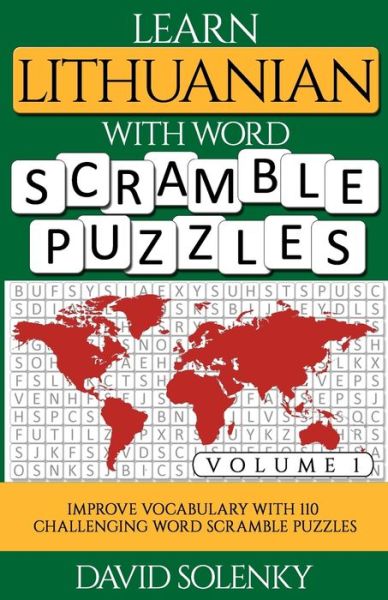 Cover for David Solenky · Learn Lithuanian with Word Scramble Puzzles Volume 1 (Paperback Book) (2020)