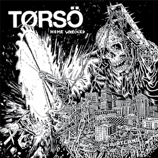 Cover for Tørsö · Home Wrecked (Magenta / Black Smoke Vinyl) (7&quot;) (2021)