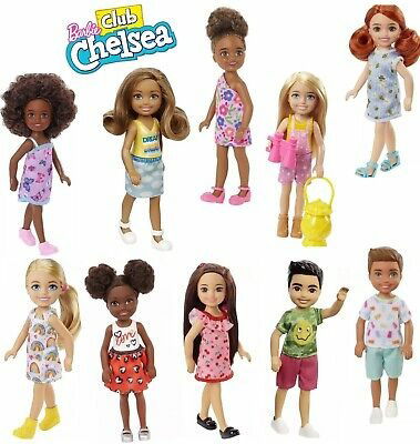 Barbie Chelsea Friend Pink Flowers & Bun Brunette - Barbie - Merchandise -  - 0194735056873 - 1. juli 2022