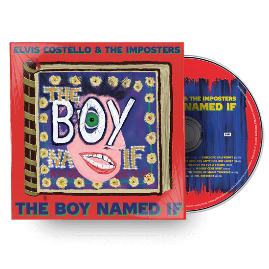 Cover for Elvis Costello &amp; The Imposters · The Boy Named If (CD) (2022)