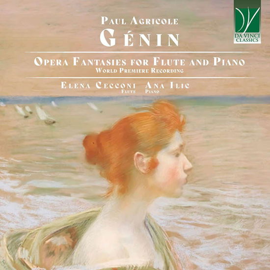 Cover for Elena Cecconi &amp; Ana Ilic · Paul Agricole Genin: Opera Fantasies for Flute &amp; Piano (CD) (2024)