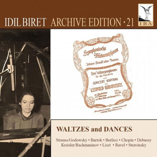 Cover for Idil Biret · Bartók, Chopin &amp; Debussy: Idil Biret Archive Edition, Vol. 21: Waltzes and Dances (CD) (2024)