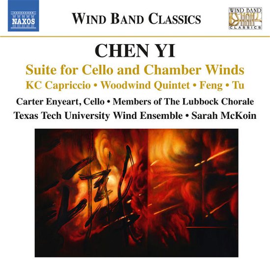 Cover for Yi / Enyeart / Texas Tech University Wind Ensemble · Suite for Cello &amp; Chamber Winds (CD) (2015)