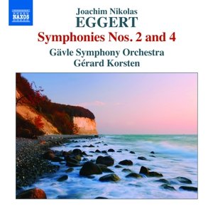 Cover for Eggert / Gavle Symphony Orchestra / Korsten · Symphonies Nos. 2 &amp; 4 (CD) (2015)