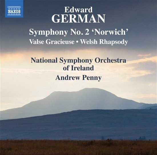 Edward German: Symphony No. 2 Norwich / Valse Gracieuse - National Symphony Orchestra Of Ireland / Andrew Penny - Musik - NAXOS - 0747313522873 - 24 februari 2023