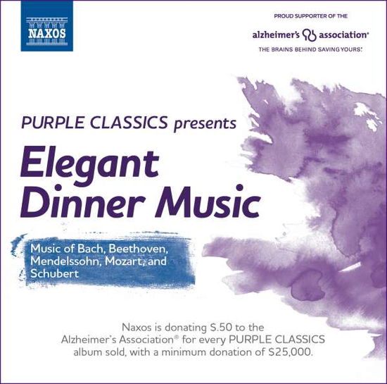 Cover for Mozart,w. / Sundkvist,petter / Toth,istvan · Purple Classics Presents: Elegant Dinner Music (CD) (2016)