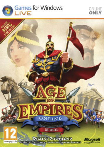 Cover for Spil-pc · Age Of Empires ONLINE ( Activation Code ) (Leksaker) (2011)