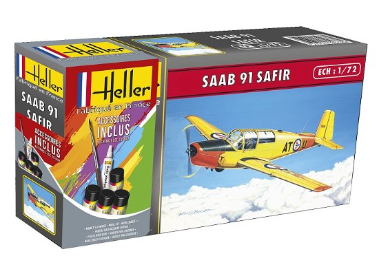 Cover for Heller · 1/72 Starter Kit Saab  Safir 91 (Toys)