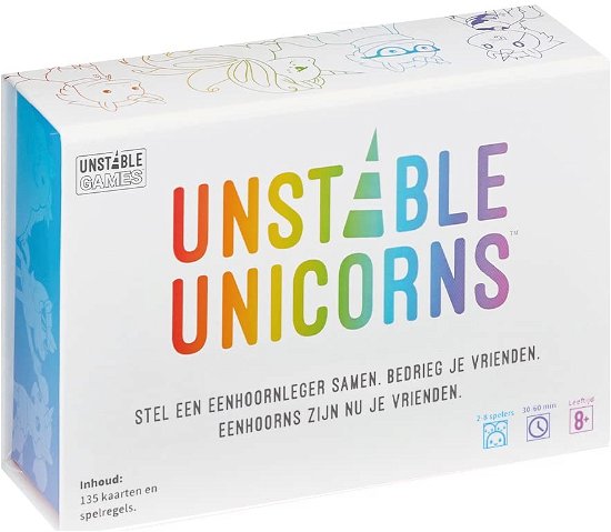 Cover for Asmodee · Unstable Unicorns - Kartenspie - Niederlaendisch (Spielzeug)