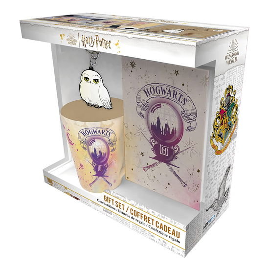 Cover for Harry Potter · HARRY POTTER - Pck Mug250ml + KeyringPVC + Noteboo (Toys)