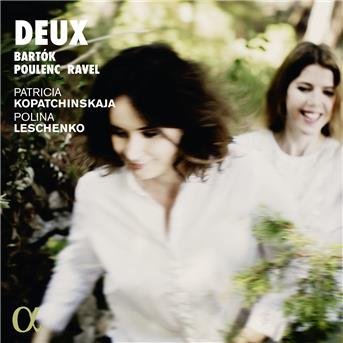 Cover for Patricia Kopatchinskaja / Polina Leschenko · Deux - Music For Violin &amp; Piano By Bartok / Debussy / Poulenc / Ravel (CD) (2018)