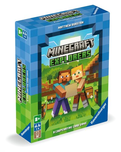 Cover for Ravensburger · Minecraft Explorers Card game (Zabawki) (2024)