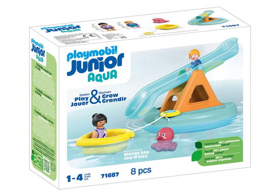 Cover for Playmobil · Junior Aqua: Water Seesaw With Boat (71687) (Toys)