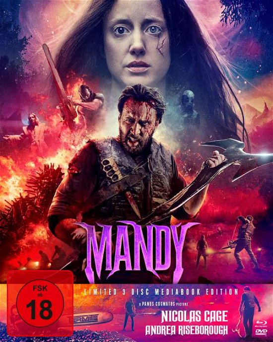 Mandy - Mediabook  (+ Dvd) (+ Bonus-dvd) - Movie - Películas - Koch Media Home Entertainment - 4020628752873 - 29 de noviembre de 2018