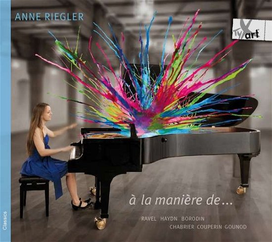 Cover for Borodin / Chabrier / Gounod · A La Maniere De (CD) (2017)
