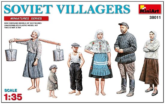 Cover for MiniArt · Soviet Villagers (1:35) (Leketøy)