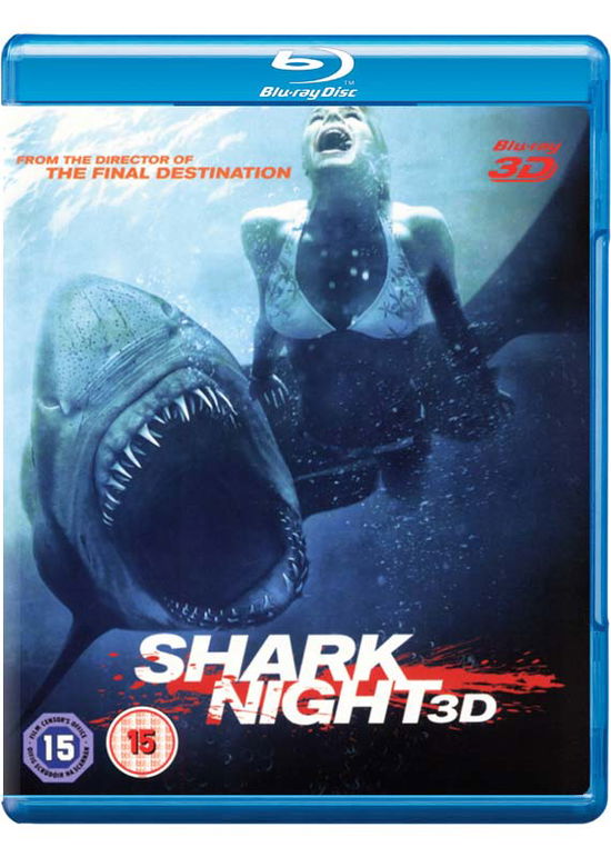 Cover for Shark Night 3D · Shark Night 3D+2D (Blu-Ray) (2012)