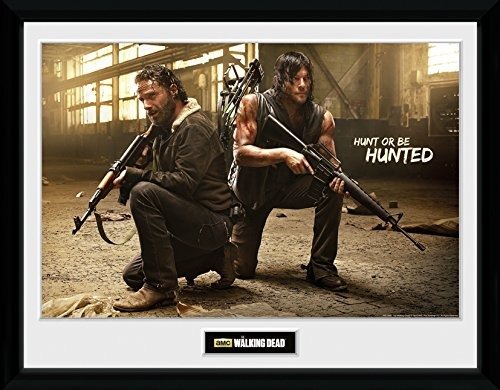 Cover for Walking Dead (The) · Walking Dead (The) - Rick And Daryl Hunt (Stampa In Cornice 30x40 Cm) (Toys)
