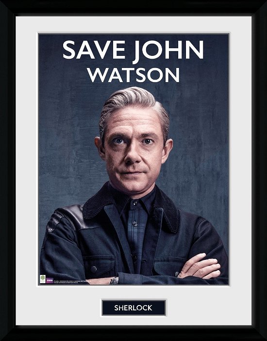Cover for Sherlock · Sherlock: Save John Watson (Stampa In Cornice 30x40 Cm) (MERCH)