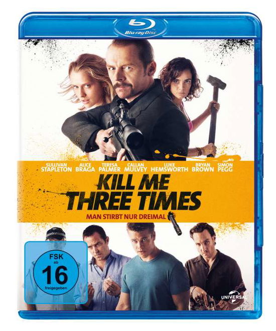 Cover for Simon Pegg,luke Hemsworth,sullivan Stapleton · Kill Me Three Times-man Stirbt Nur Dreimal (Blu-ray) (2015)