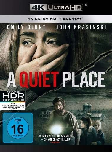 Cover for Emily Blunt,john Krasinski,noah Jupe · A Quiet Place (4K Ultra HD) (2018)