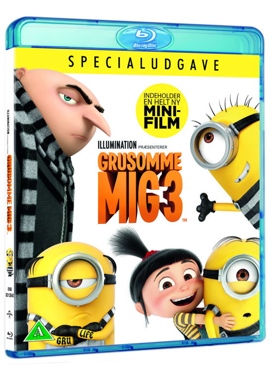 Cover for Grusomme Mig 3 / Despicable Me 3 (Blu-ray) (2019)