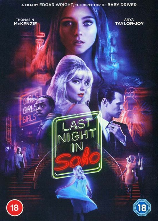 Cover for Last Night in Soho · Last Night In Soho (DVD) (2022)