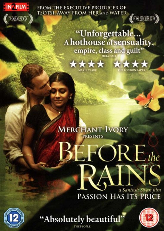 Cover for Before the Rains · Before The Rains (DVD) (2010)