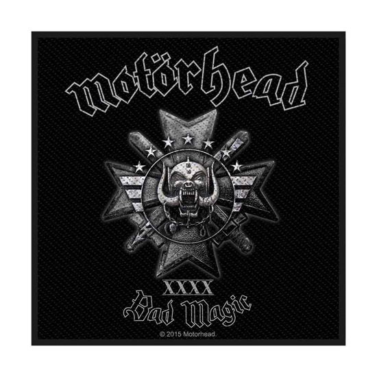 Motorhead Woven Patch: Bad Magic (Standard) - Motörhead - Merchandise - PHD - 5055339765873 - 19 augusti 2019