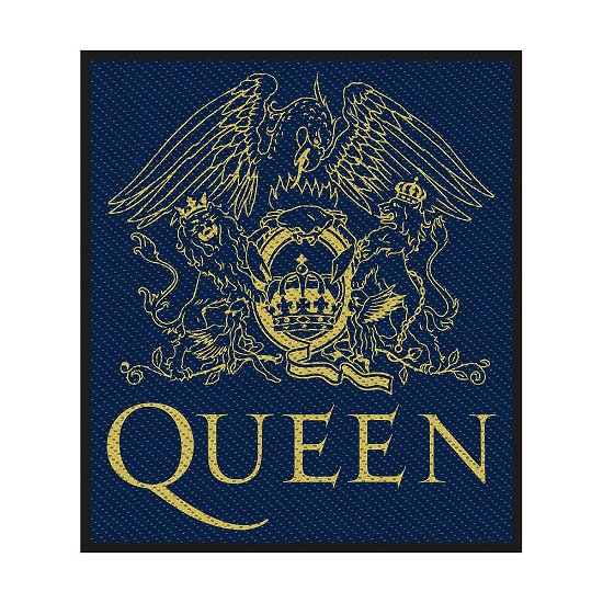 Cover for Queen · Queen Standard Patch: Crest (Retail Pack) (Patch) [Black edition] (2019)