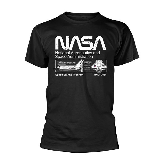 Cover for Nasa · Space Shuttle Program (MERCH) [size XL] [Black edition] (2018)