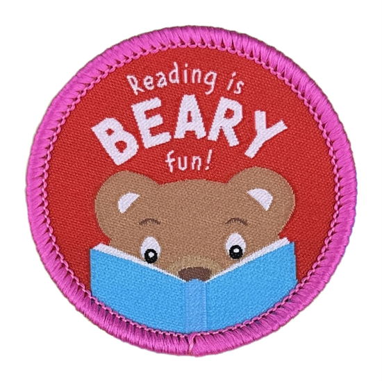 Cover for Pawprint Family · Reading is Beary Fun Sew On Patch (MERCH) (2025)