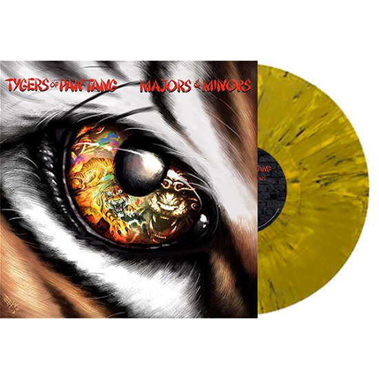 Cover for Tygers of Pan Tang · Majors &amp; Minors (Marble Yellow (LP) (2021)