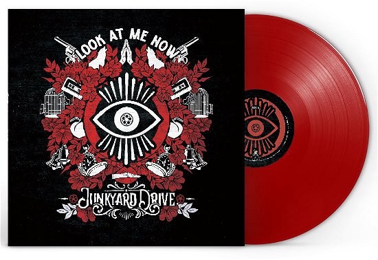 Cover for Junkyard Drive · Look At Me Now (LP) [Limited Red Vinyl edition] (2024)