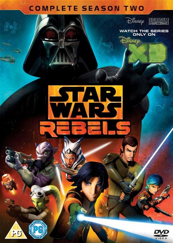 Cover for Star Wars Rebels - Season 2 · Star Wars Rebels Season 2 (DVD) (2016)